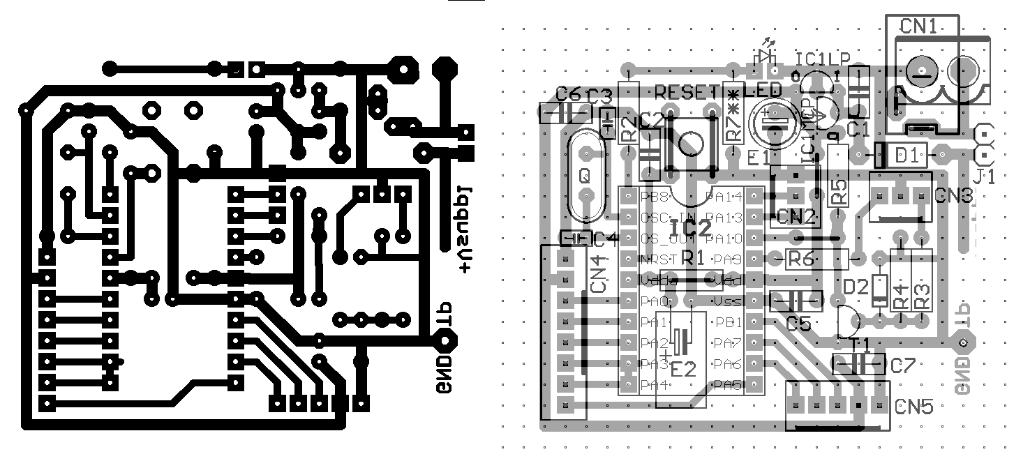 F042 TSSOP20 PCB layout